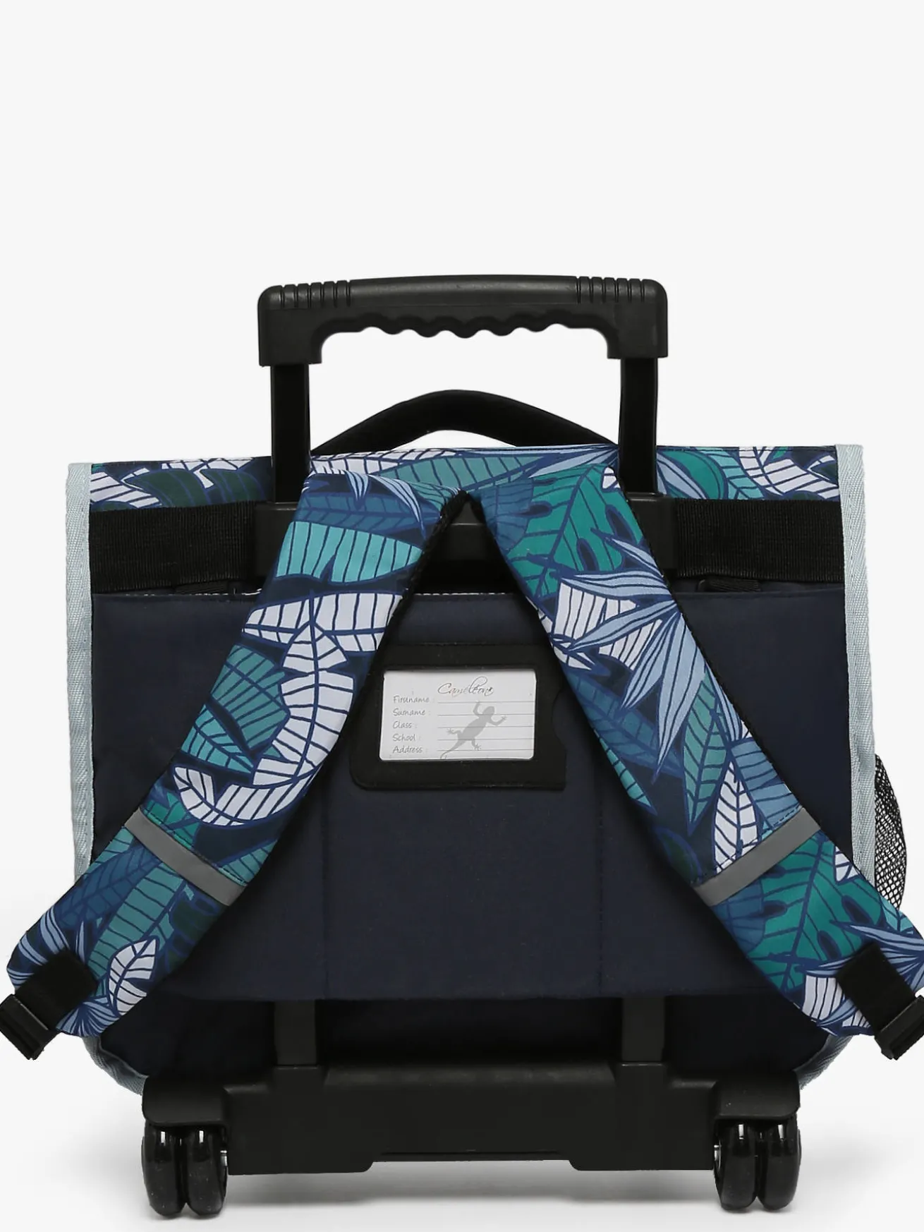 Cartable à roulettes enfant 2 compartiments CAMELEON