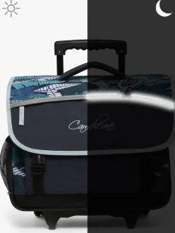 Cartable à roulettes enfant 2 compartiments CAMELEON