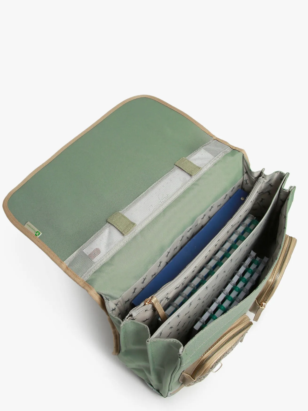 Cartable enfant 3 compartiments CAMELEON
