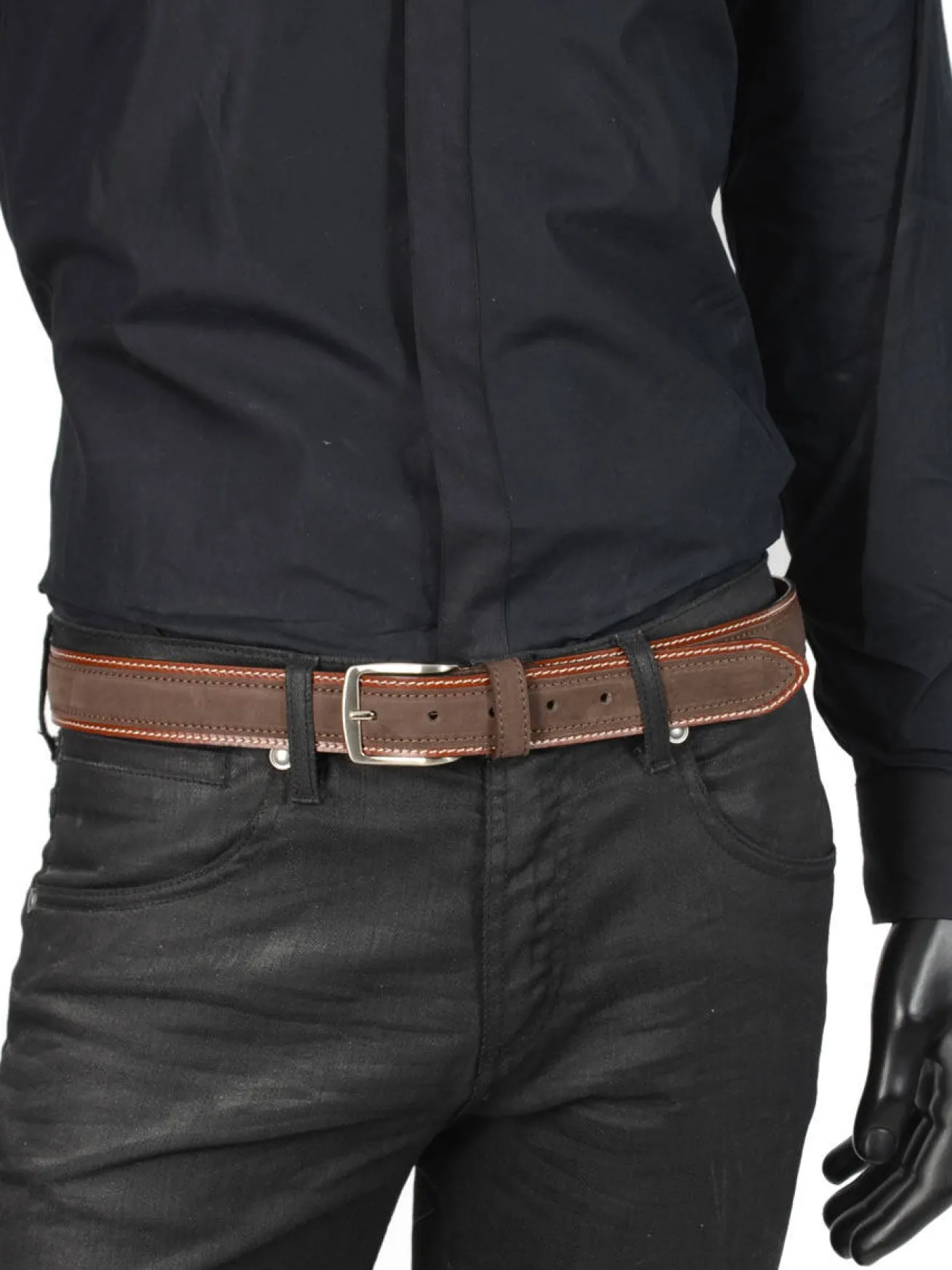 Ceinture homme ajustable Jean PETIT PRIX CUIR