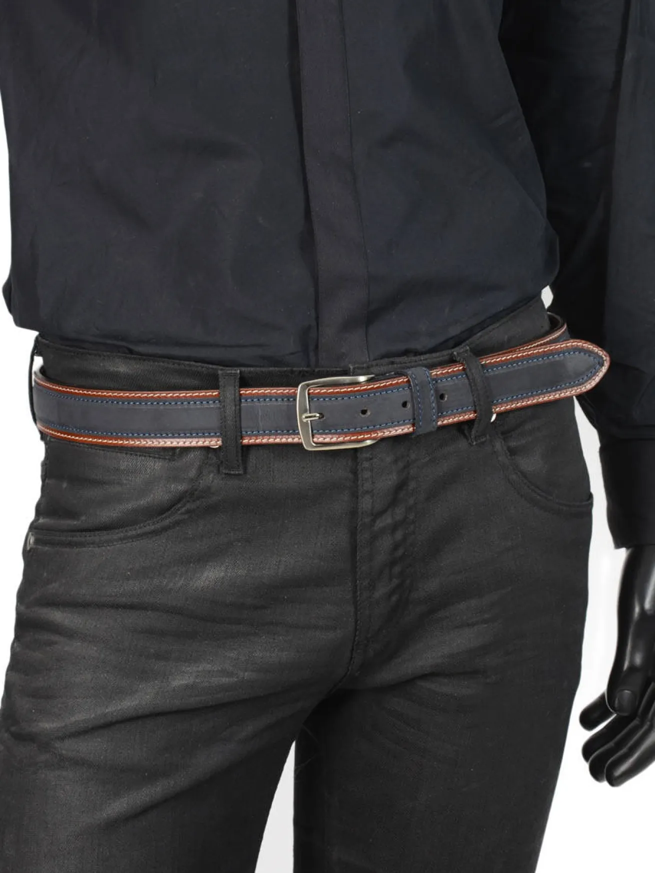Ceinture homme ajustable Jean PETIT PRIX CUIR