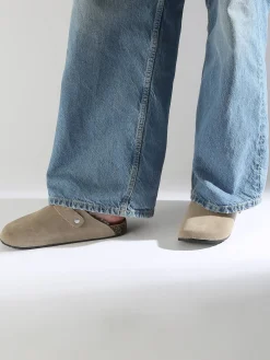 Chaussons en cuir ISOTONER