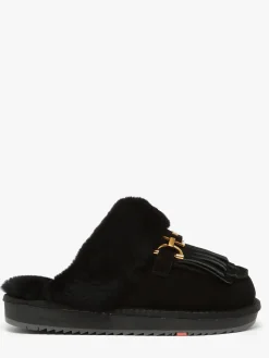 Chaussons en cuir NATHAN BAUME