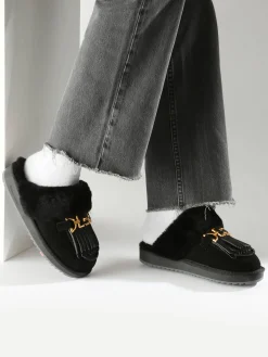 Chaussons en cuir NATHAN BAUME