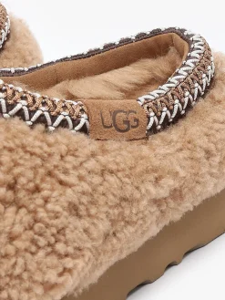 Chaussons Tasman Maxi Curly en cuir UGG