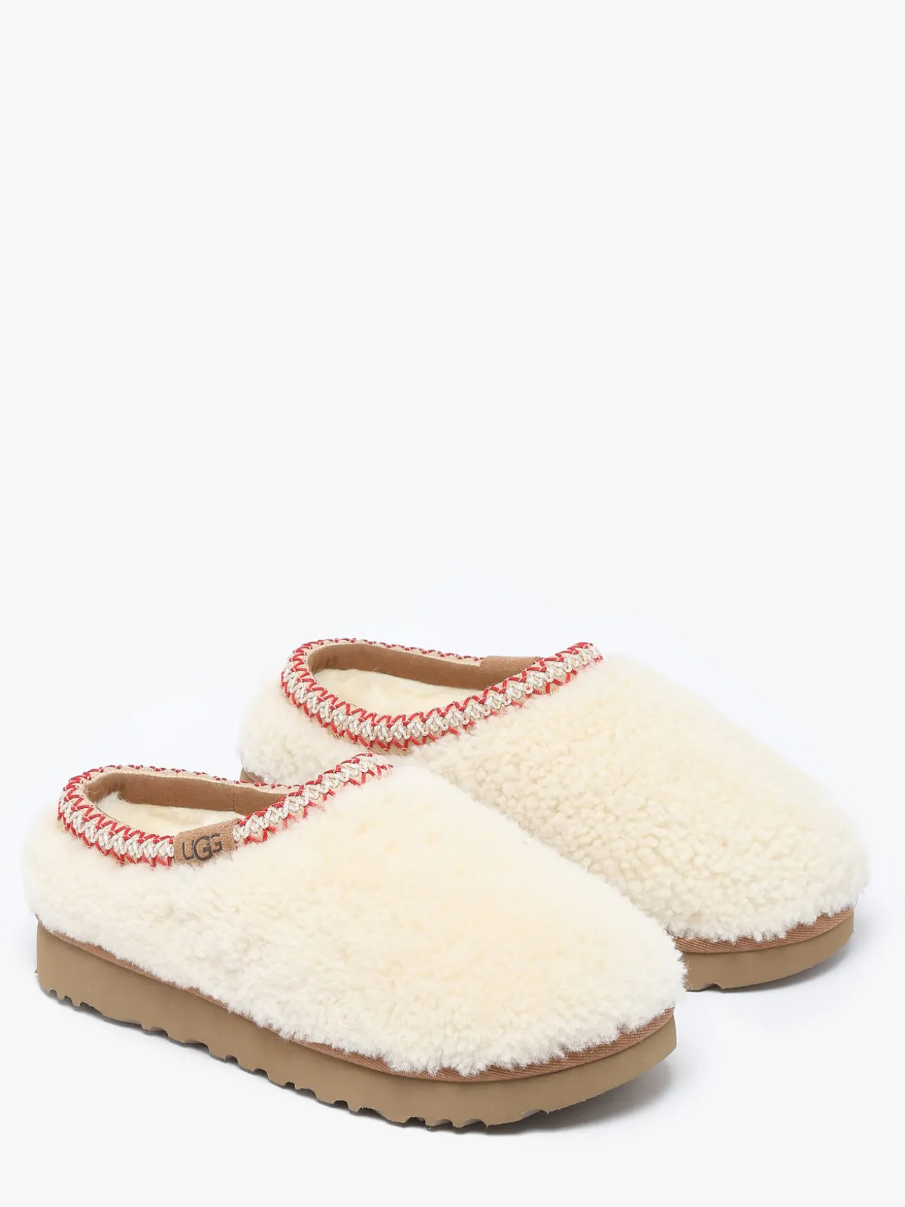 Chaussons Tasman Maxi Curly en cuir UGG