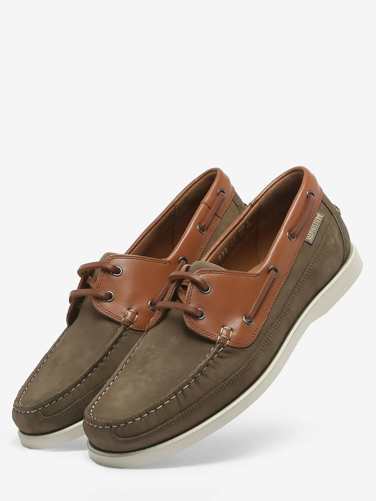 Chaussures bateau en cuir MEPHISTO