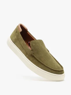 Chaussures bateau en cuir TOMMY HILFIGER