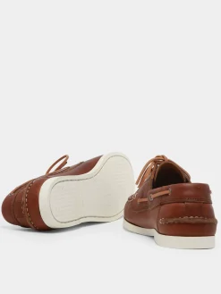 Chaussures bateau Orland en cuir REDSKINS