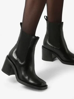 Chelsea boots à talon en cuir MJUS