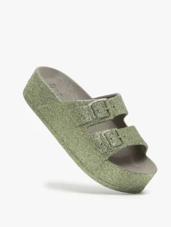 Claquettes Caipirinha Glitter CACATOES