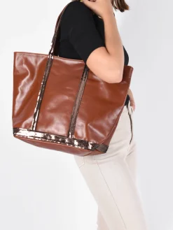 Grand Cabas Cuir zippé VANESSA BRUNO