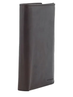 Grand portefeuille vertical zippé Gary cuir LE TANNEUR