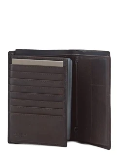 Grand portefeuille vertical zippé Gary cuir LE TANNEUR