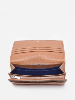 Grand portefeuille zippé Romy cuir LE TANNEUR