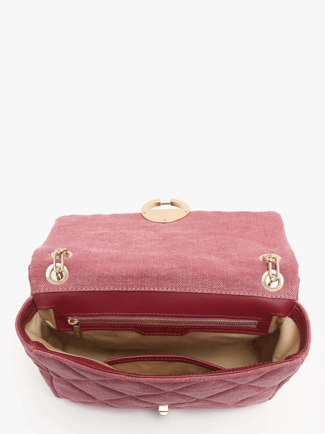 Grand sac bandoulière Moon en lin VANESSA BRUNO