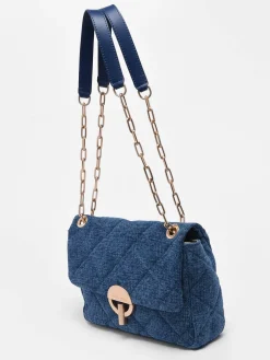 Grand sac bandoulière Moon en lin VANESSA BRUNO