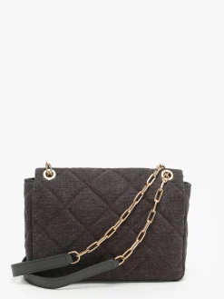 Grand sac bandoulière Moon en lin VANESSA BRUNO