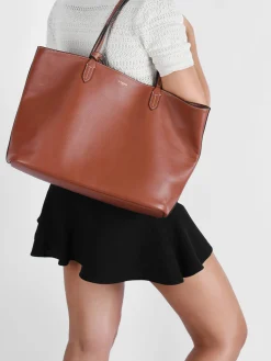 Grand sac cabas Louise cuir LE TANNEUR