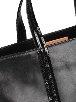 Le Cabas Moyen cuir paillettes VANESSA BRUNO