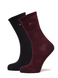 Lot de 2 paires de chaussettes  TOMMY HILFIGER