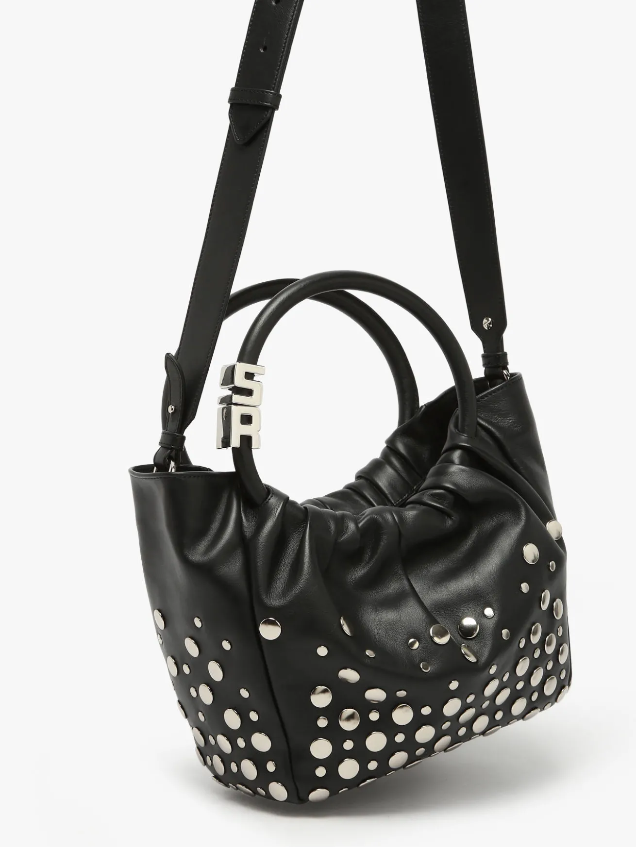 Mini cabas Domino en cuir SONIA RYKIEL