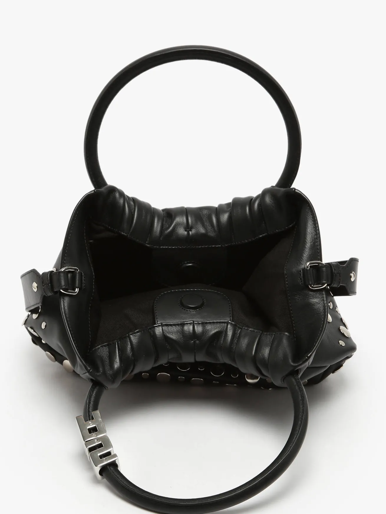 Mini cabas Domino en cuir SONIA RYKIEL
