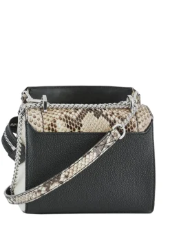 Mini sac bandoulière S Ninon Python LANCEL