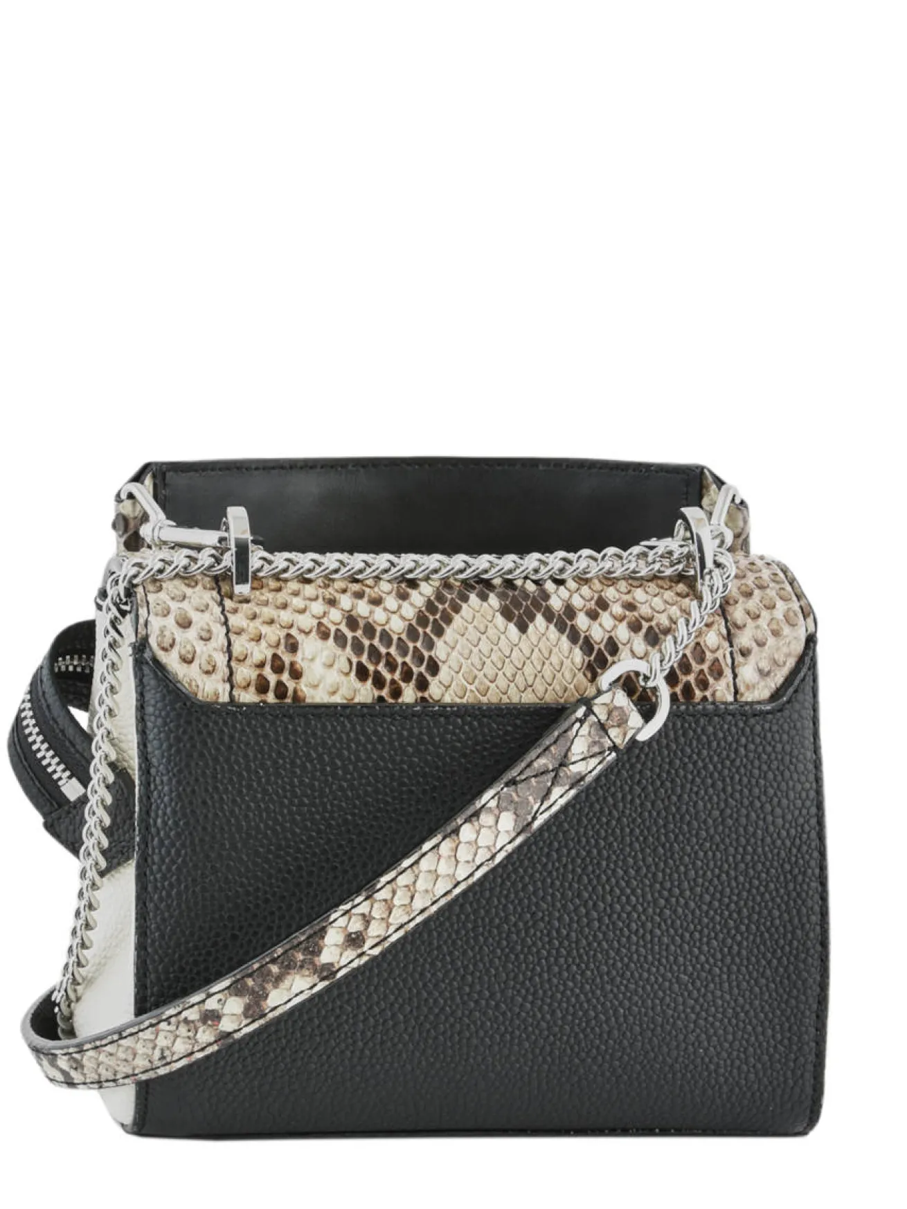 Mini sac bandoulière S Ninon Python LANCEL