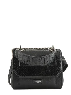 Mini sac bandoulière S Ninon Python LANCEL