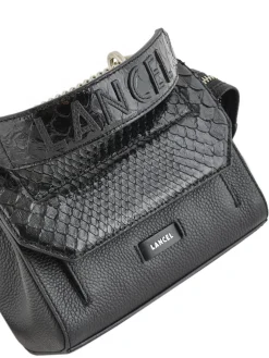 Mini sac bandoulière S Ninon Python LANCEL