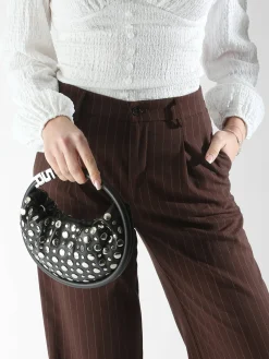 Mini sac Domino en cuir et studs SONIA RYKIEL