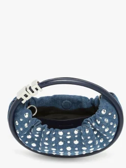 Mini sac Domino en denim et studs SONIA RYKIEL