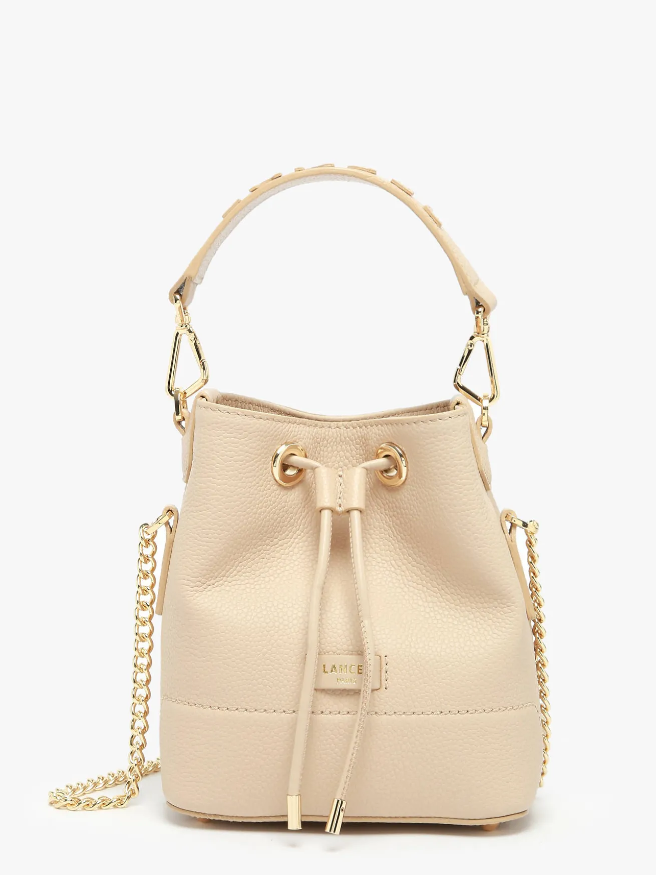 Mini sac seau Ninon cuir LANCEL
