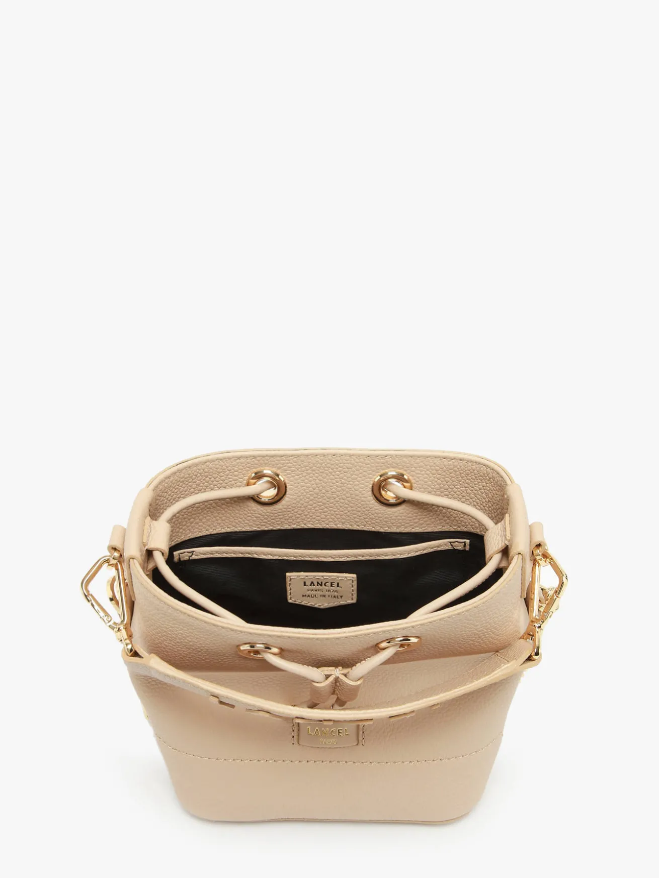 Mini sac seau Ninon cuir LANCEL