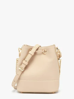 Mini sac seau Ninon cuir LANCEL