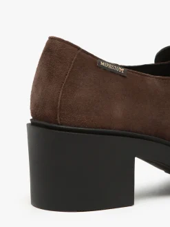 Mocassins à talon Pamelia en cuir MEPHISTO