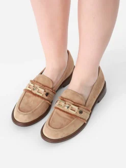 Mocassins Blush en cuir MAM'ZELLE