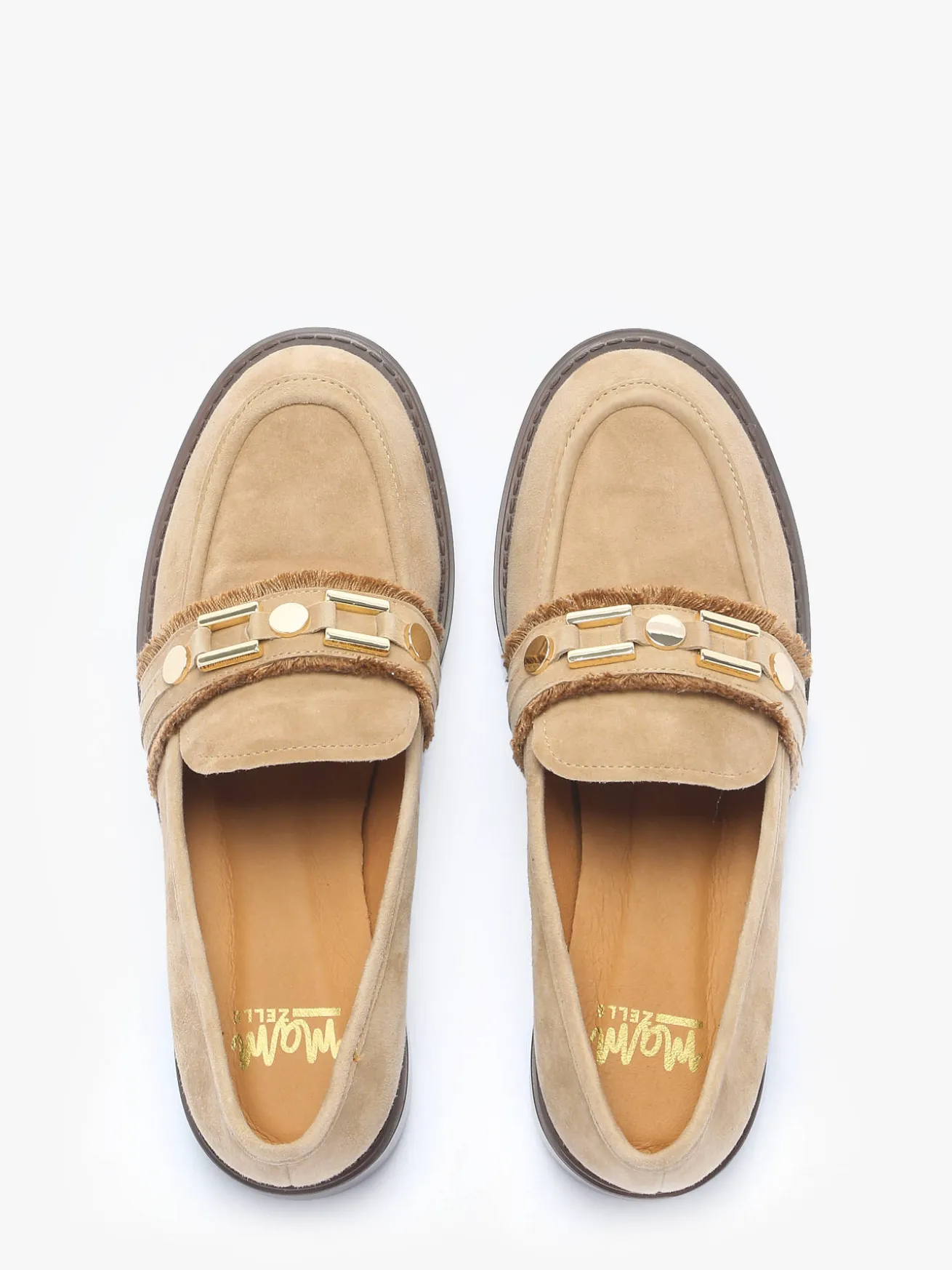 Mocassins Blush en cuir MAM'ZELLE
