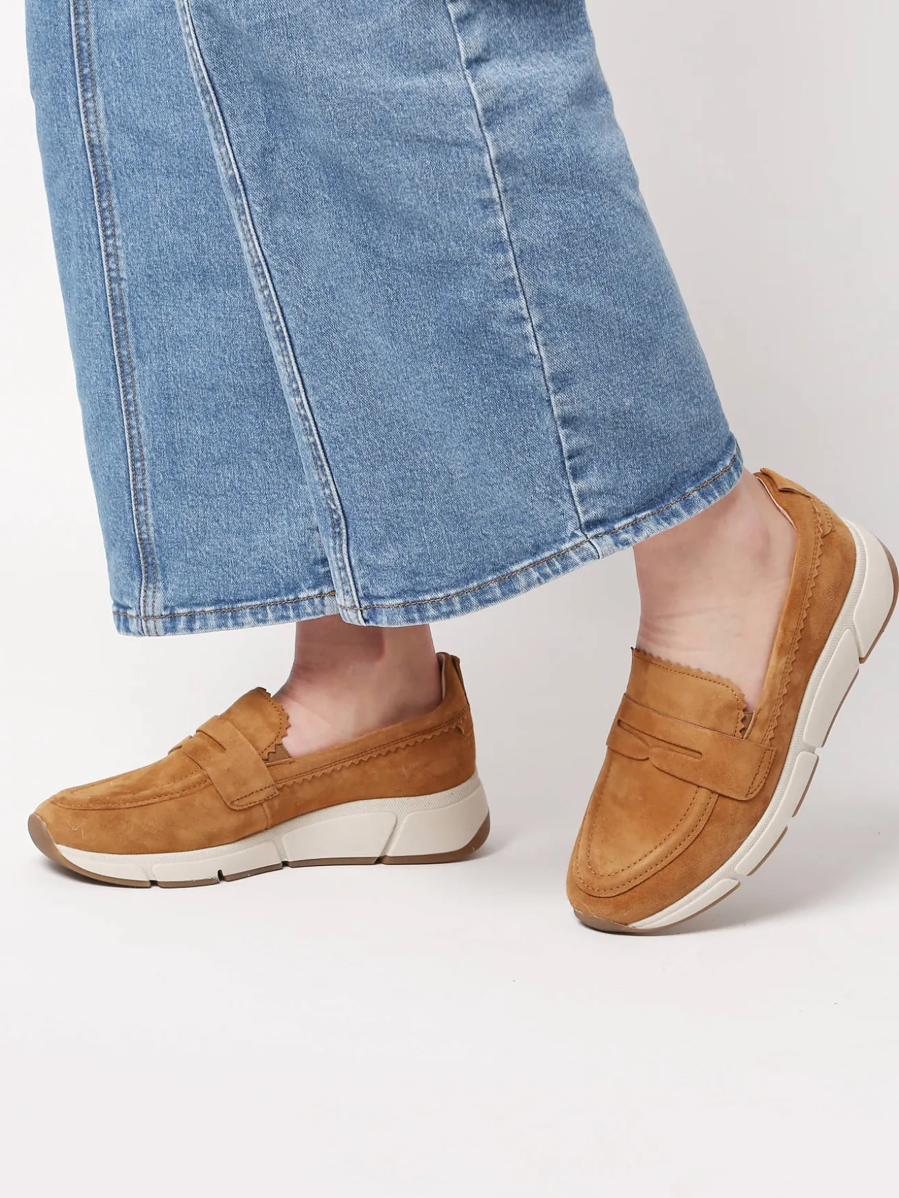 Mocassins en cuir GABOR