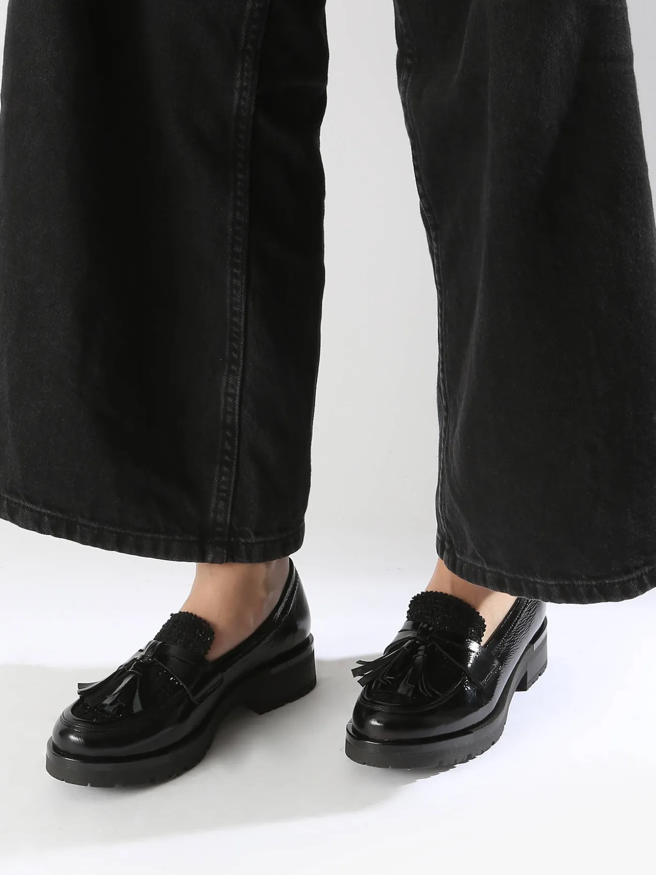Mocassins en cuir MYMA