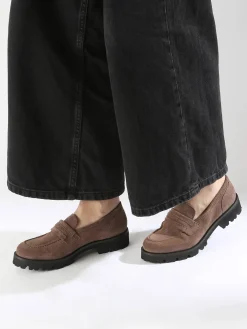 Mocassins en cuir MYMA