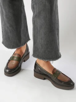 Mocassins Idaly en cuir DORKING