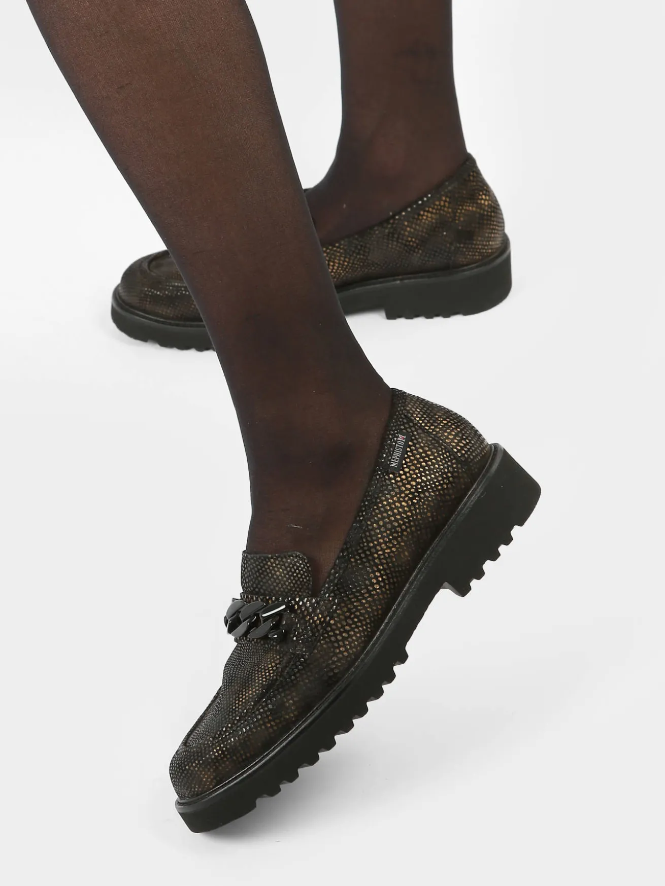Mocassins Salka Boa en cuir MEPHISTO