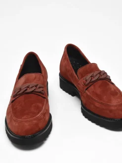 Mocassins Salka Velcalf en cuir MEPHISTO
