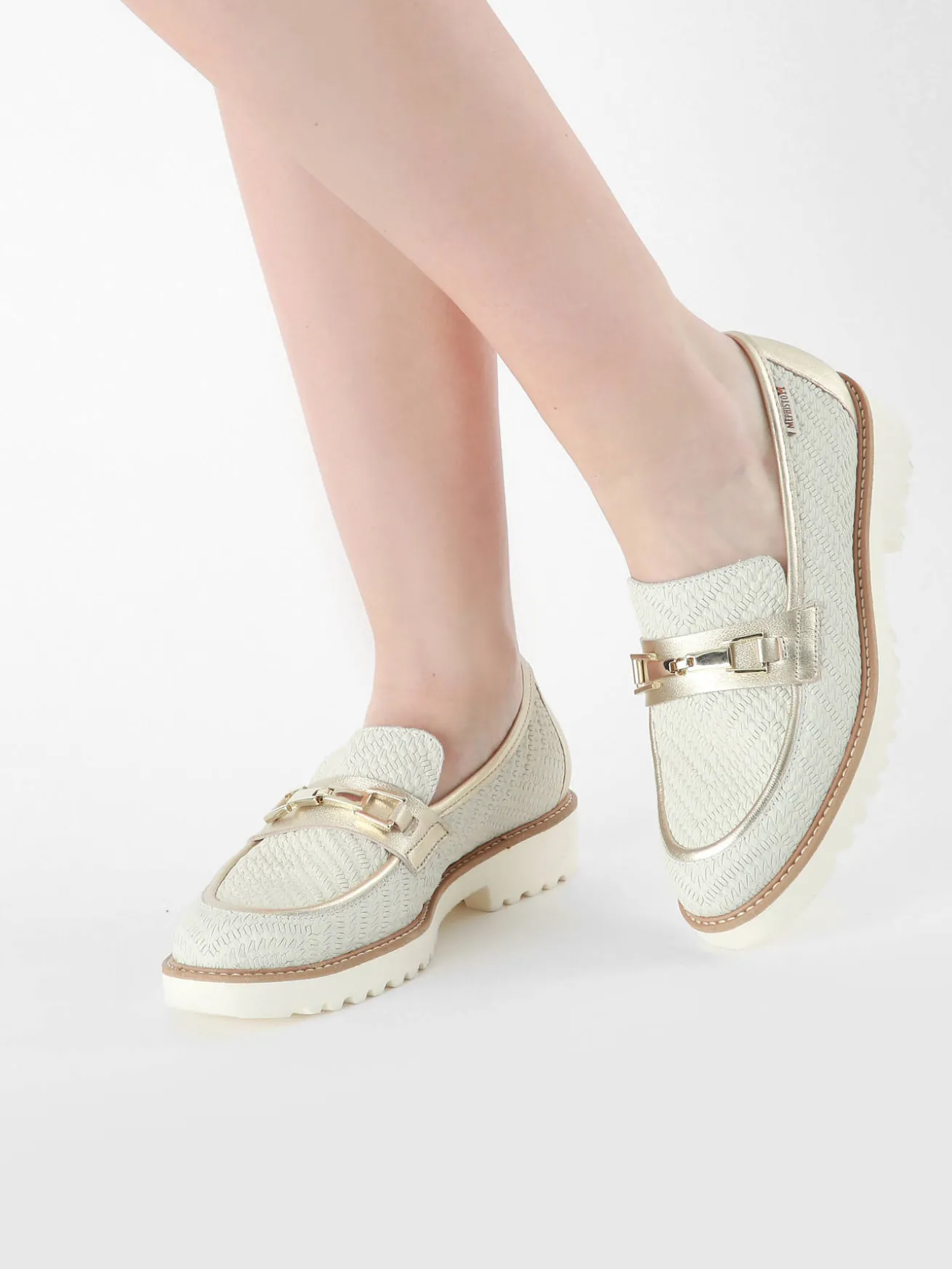Mocassins Salvia en cuir MEPHISTO