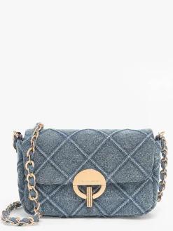 Moyen sac bandoulière Moon denim VANESSA BRUNO