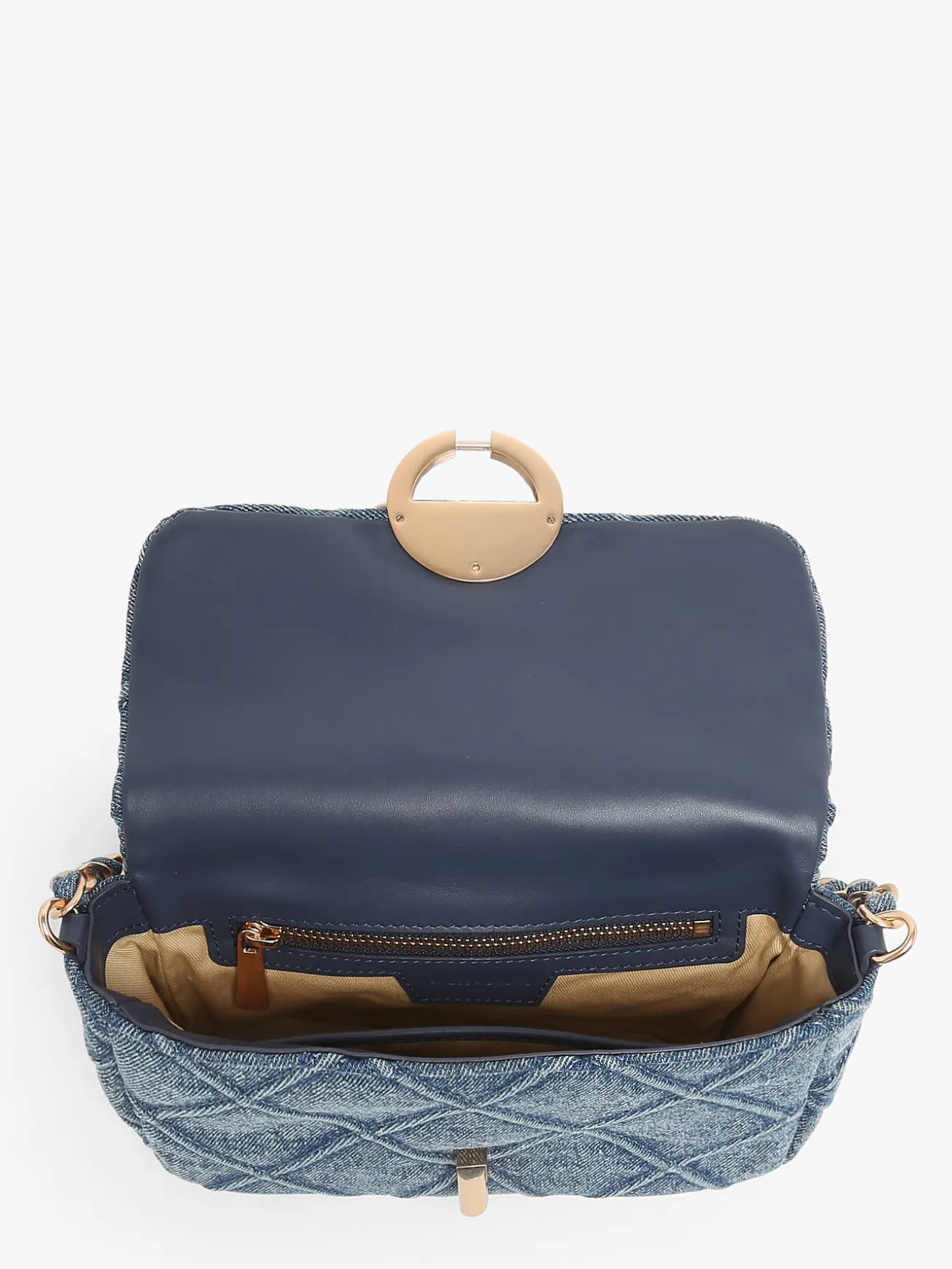 Moyen sac bandoulière Moon denim VANESSA BRUNO