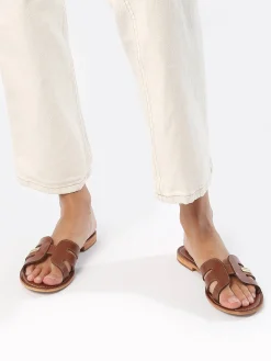 Mules Damia en cuir LES TROPEZIENNES