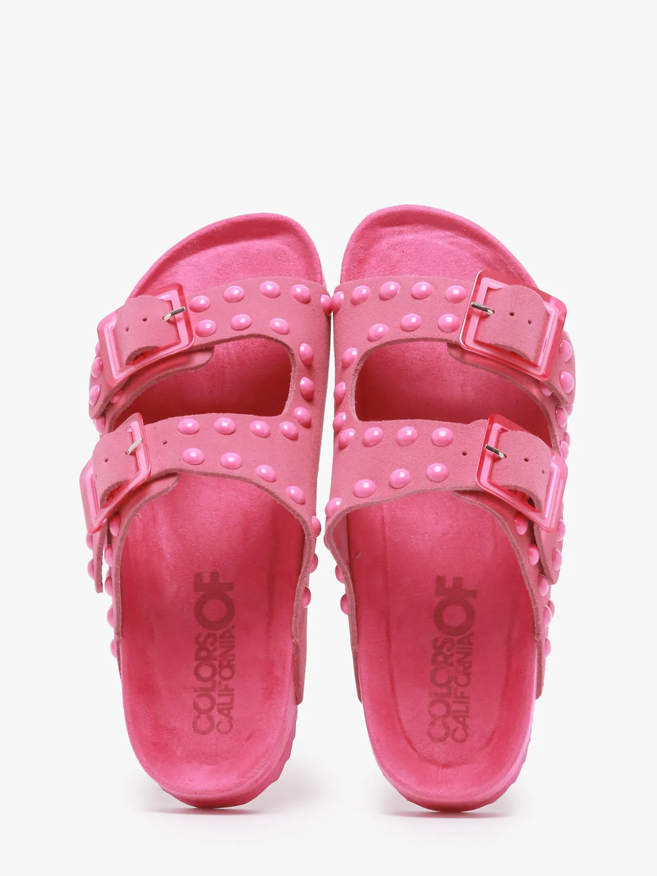 Mules en cuir COLORS OF CALIFORNIA